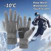 Winter Skihandschoenen Warm voor Mannen Buiten Fietsen Waterdicht Antislip Verdikt Vrouwen Koppel Touchscreen Lamswol
