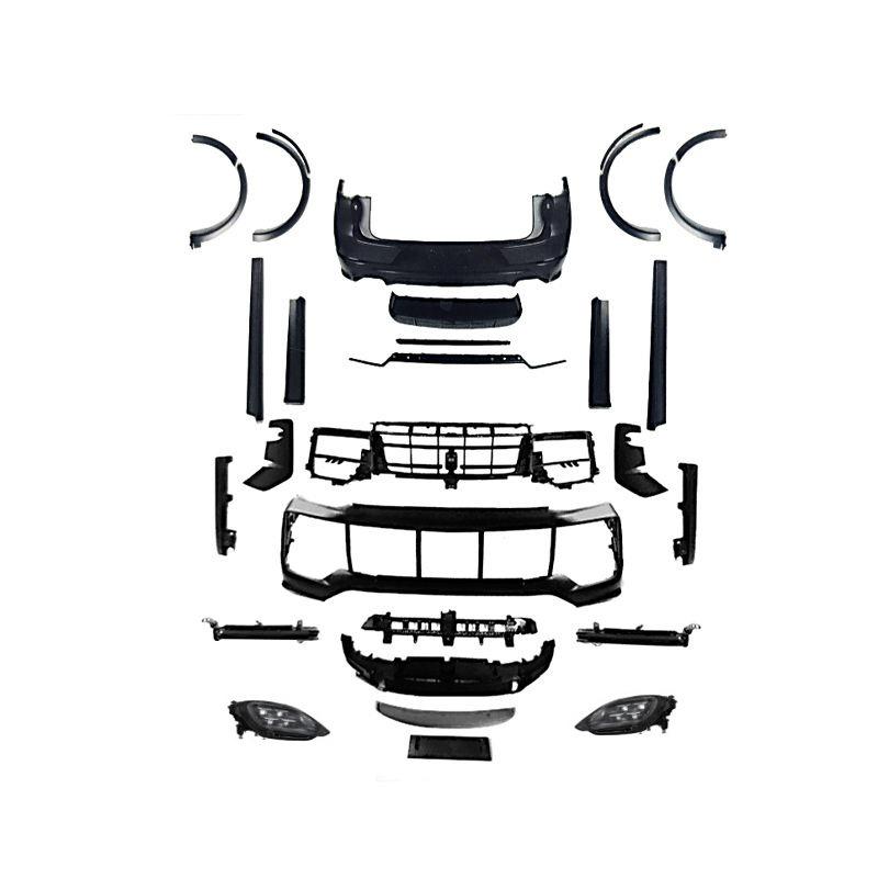 Porsche Cayenne 9Y0.2 Turbo Upgrade Kit: Front & Rear Bumpers