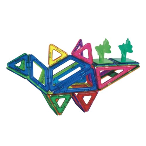 BorneLund Magformers Dinosaur Island [40 Pieces] for Ages 3 and Up (MF708004)
