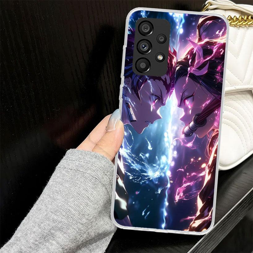 Kamado Nezuko Demon Slayers Case for Samsung Galaxy A52 A42 A32 A22 A12 A51 A50 A02S Phone Cover A41 A31 A21S A40 A30S A20E A10S