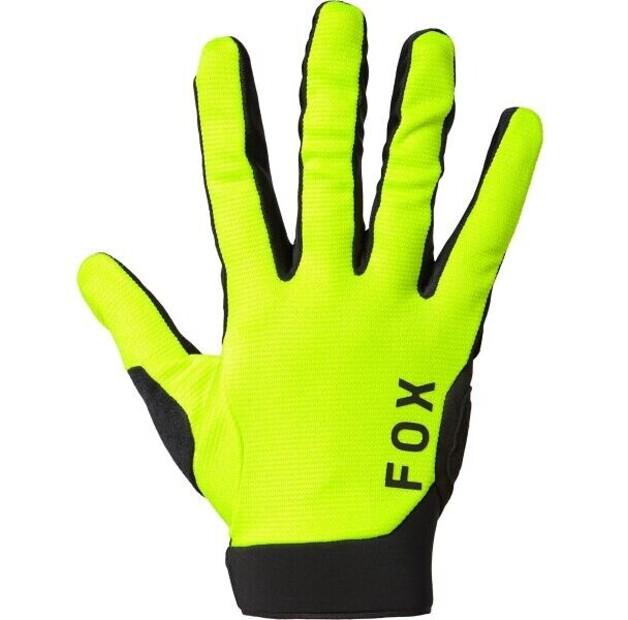 Велосипедные перчатки Fox Ranger Gel (желтые)
