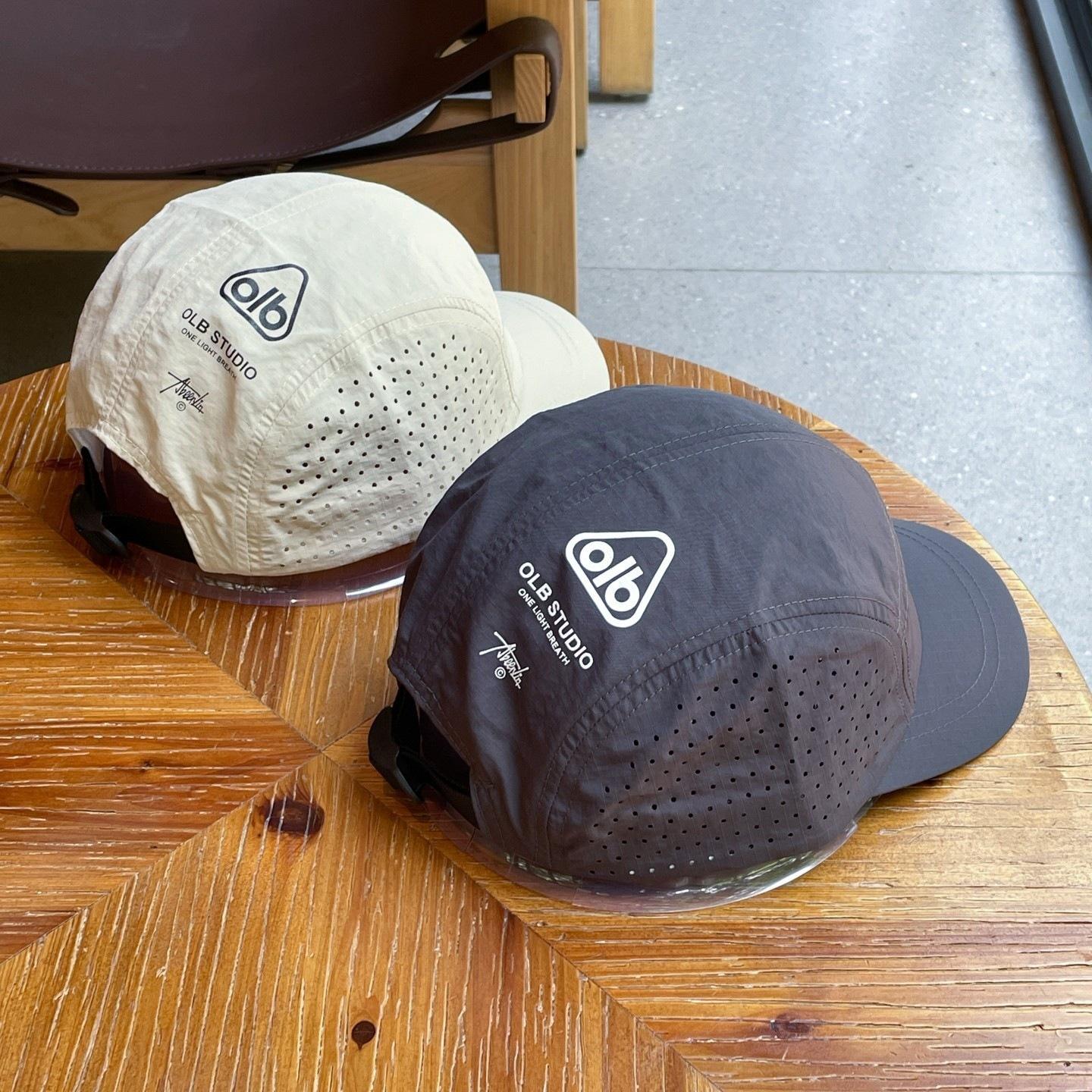 Freedom Outdoors Women's Black Thin And Breathable Outdoor Sports Sunshade Baseball Cap, Mesh Quick-Drying Peaked Cap, Short Brim Hat, Versatile For Men And 56-58Cm