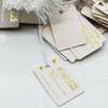 Gold/Silver Edge Retail Supplies Display Tool Hanging Tags Jewellery Hangtags Jewelry Price Labels