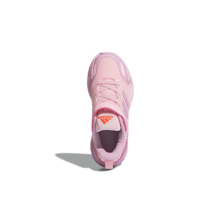 Adidas 4Uture Rnr El K Durable Breathable Lightweight Low Top Kids Running Shoes Kids Running Shoes Pink FX2187