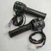 Electric MOTORCYCLE Throttle+Integrated Switch Speed Control Handle Assembly Handlebar Scooter Grips+light Horn 3 Speed Button