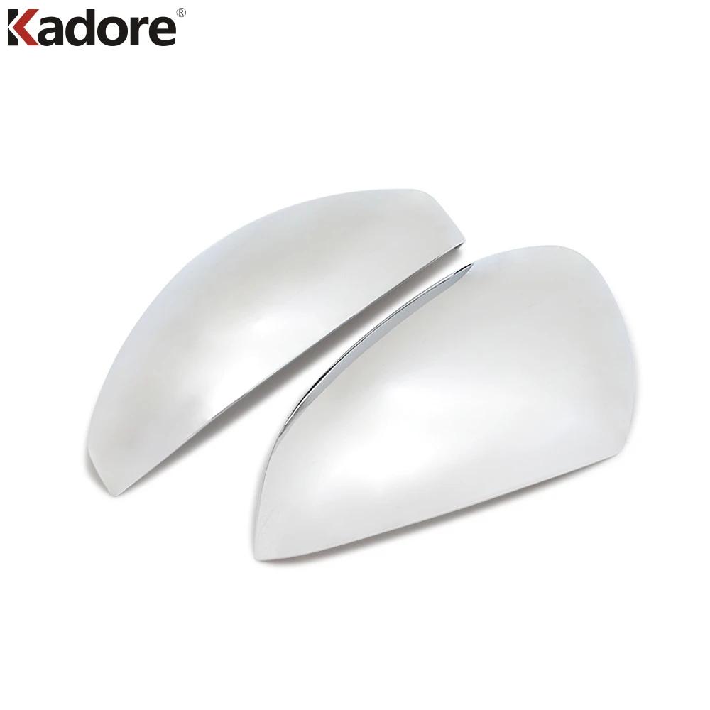 For Peugeot 3008 GT 2016-2018   Carbon Fiber Car Door Rearview Mirror Cover Trim Side Wing Mirrors Cap Shell Accessories