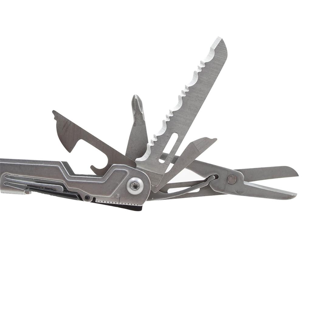 SOG Nose Pliers Pocket Knife EDC Tool Compact Survival Kit with Compound Leverage 18 Pocket Tool Features Multi-Tool - "Power Pin" PP1001-CP
