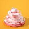 VZZS 4-Layer Cat Turntable Spring Teaser Toy