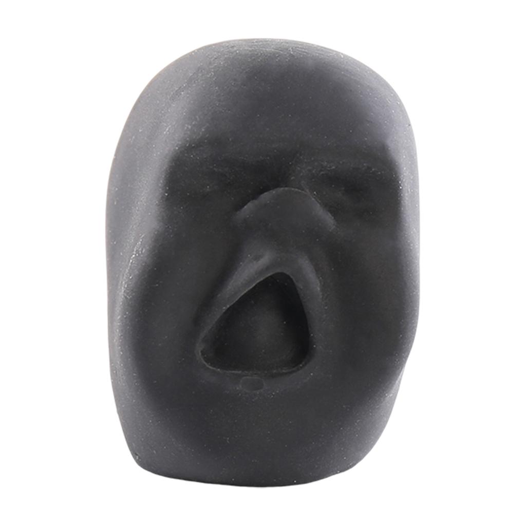 6 Cm Stress For Adults Amusing Face Design Stress Toys Sensory For And Home Use In White Colour Skateboard