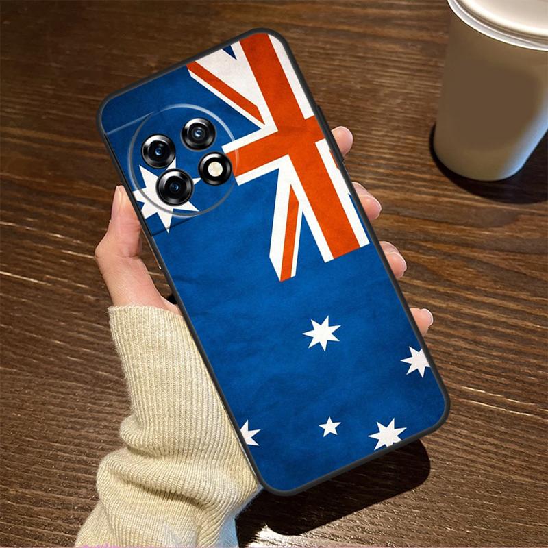 Australia Flag For OnePlus 15R 13 12 11 9 Pro 12R 13R 10T 13T Case For OnePlus Nord 5 CE 2 3 4 Lite N20 N30