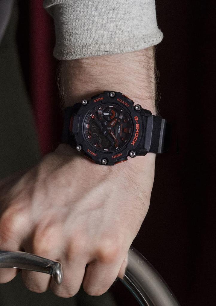 Watch Black G-SHOCK [Casio] G-Shock GA-2200BNR-1AJF Men's