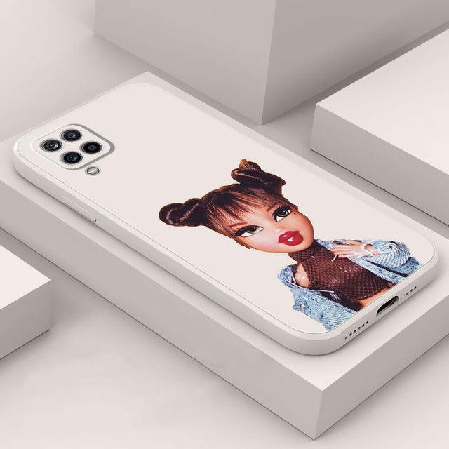 

Квадратный чехол для телефона с изображением куклы Братцс для Samsung Galaxy A03s A71 A11 A31 A01 A21s A51 A02 A70 A50 A10, силиконовый чехол с жидким бампером Samsung A20s
