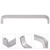 Hardware Door Handle Kitchen Knobs Silver Space Aluminum
