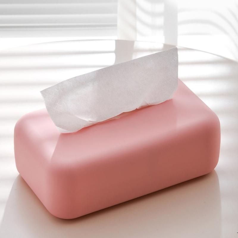 Wasserbeständiger weicher Silikon-Taschentuchspender Papierhandtuchhalter Restaurant-Serviettenetui Küchen-Taschentuch-Organizer