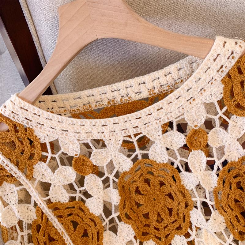 DIMANAF 2025 New Women Bat Vest T-Shirt Basic Fashion Tops Lace Tees Casual Loose Knitted Tees