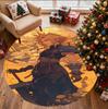 Final Fantasy Pattern Round Rug, Indoor/Outdoor Mat, for Picnic, Gameroom, Bedroom, Office, Living Room, Home Decor Carpet, Birthday Gift