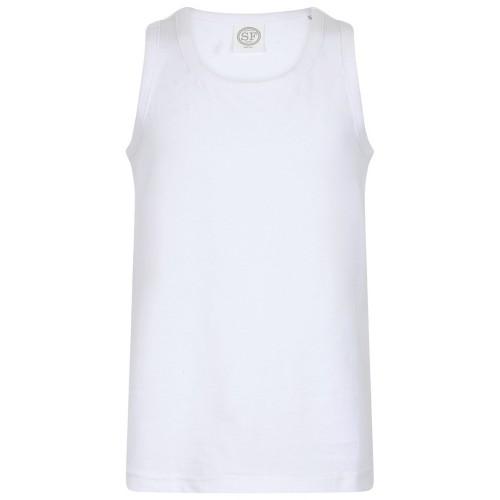 SF Minni Childrens/Kids Feel Good Stretch Vest Top
