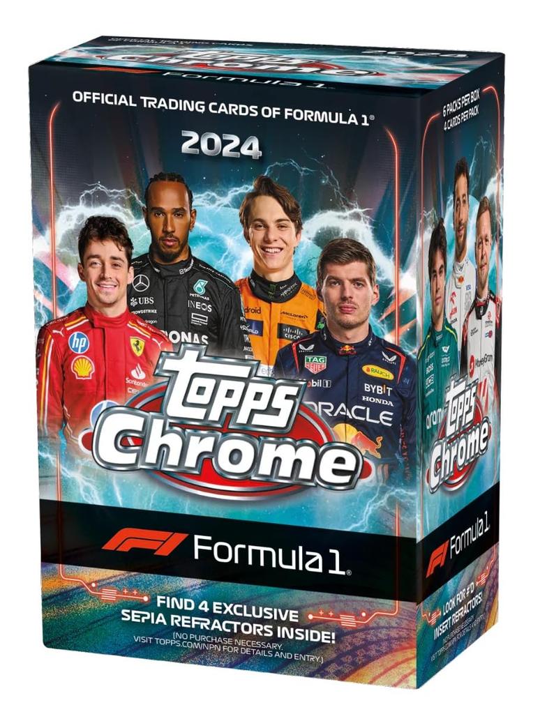 2024 Topps Chrome Formula 1 Value