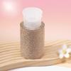 Sparkling Press Type Storage Bottle Creative Nail Polish Remover Container  Manicure Tools