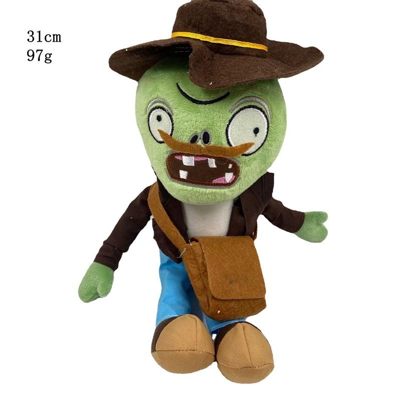 1pcs Plants Vs Zombies Plush Toys 30cm PVZ Gargantuar Hats Pirate Duck Zombie Plush Stuffed Toys Doll Soft Toy Gifts for Kids