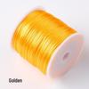 New Small 7# Chinese Knot Rope: Taiwan Silk Red Thread for Weaving Waist Chain
