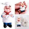 Decorative Note Holders 3D Cartoon Chef Refrigerator Magnet, Resin Baker Fridge Magnets Memo Notes Photo Holder for Home Decor Magnet