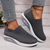 New Women Tennis Walking Shoes Air Cushion Non Slip Orthopedic Shoes Ladies Platform Mules Breathable Wedge Female Sneakers