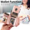 Per iPhone 6/6s/6Plus/7/8,7Plus/8Plus,iPhone SE (2020/2022) Tracolla Corda Anello Staffa Design Porta Carte Slot Copertura con Texture Litchi Custodia per Telefono