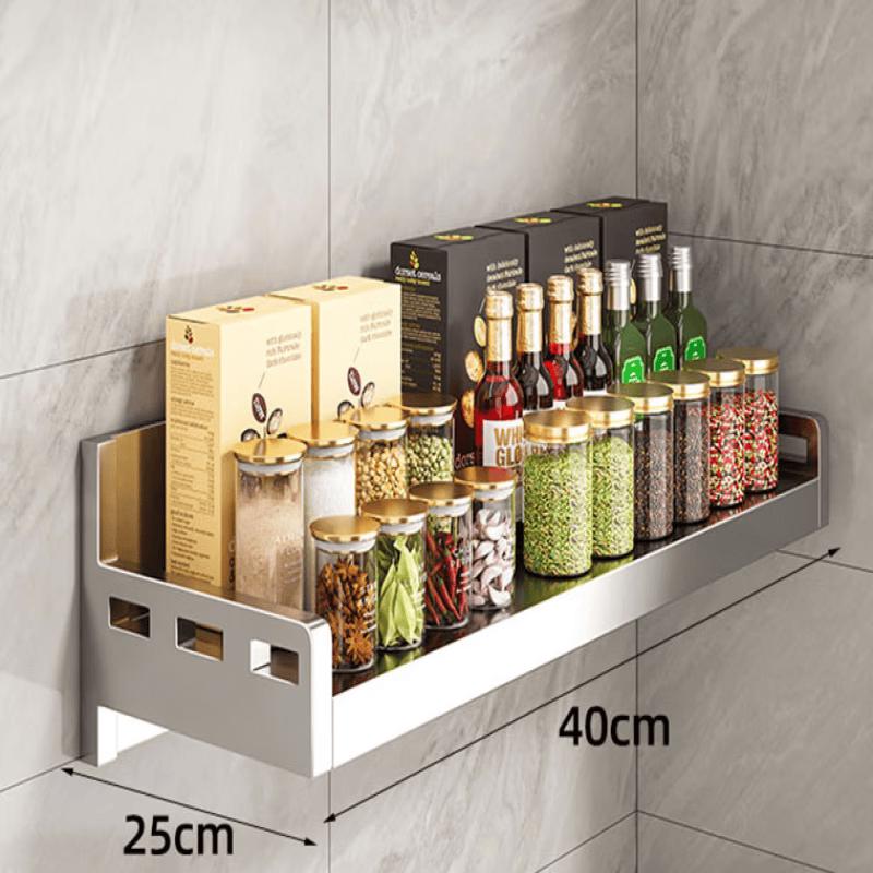 Wall-Mounted Kitchen Storage Rack