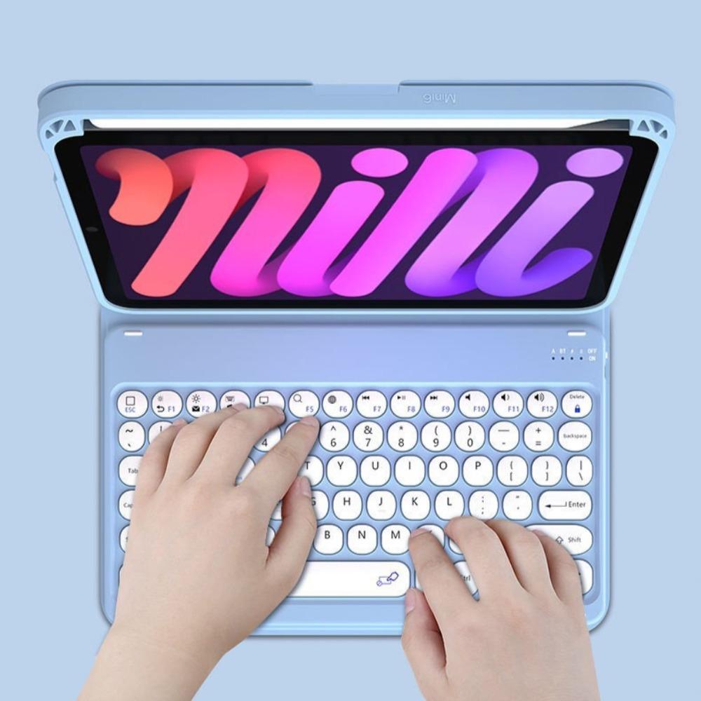 Bluetooth Tastatur und Hülle Set für Huawei MatePad SE 11 2024 mit Luftstift-Schlitz Magnetische Hülle