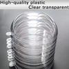 5PCS Bauble Ornament Hollow Fillable Bauble Balls Xmas Tree Hanging Ornaments  Parties
