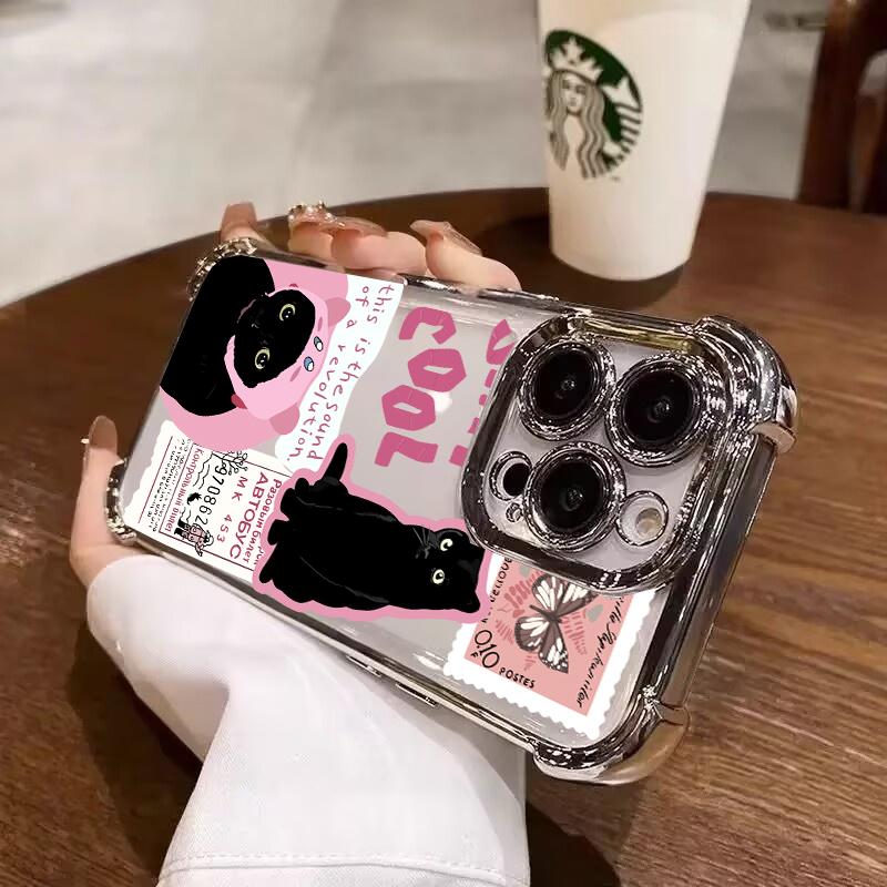 Phone Case For Realme 16 15 14 13 12 11 Pro Plus Note 80 C83 GT7 C75 C55 C53 Soft Classic Shockproof Tomato Cat Cover