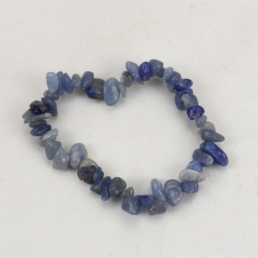 Handmade Beads, Natural Crystal Gravel Bracelet Bracelet B54