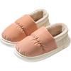 Women's Winter Indoor/Outdoor Cotton Slippers - Closed Heel, Thick Sole, Warm and Cozy