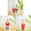 Tierfigur aus Holz, moderne minimalistische Heimdekoration, Kinderzimmer-Schreibtischaccessoire