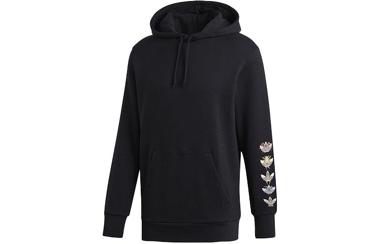 

Adidas Originals Sweatshirts Men s Black Hooded Moderate Regular DV2031 M