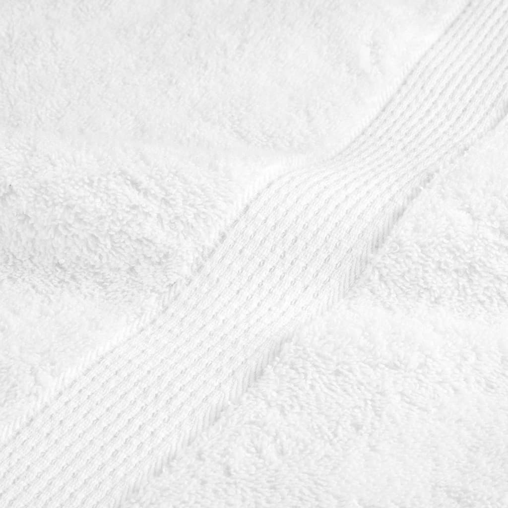 Vidaxl Ręczniki Premium Solund, 25 Szt., Białe, 100X200 Cm, 600 G/Cm²