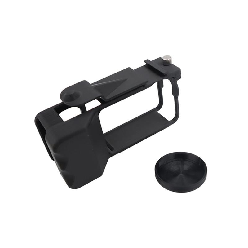 

Action Camera Cage Handle Grip and Protective Lens Cover for Action 6 Comfortable Handheld Shootings 1