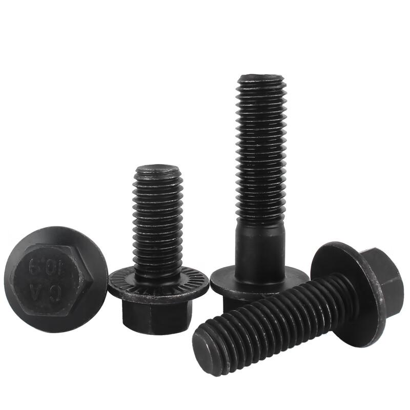 GUWANJI 10.9 Grade Carbon Steel Hex Flange Bolt