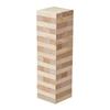 Tumbling Timber Toy, 54 Blocks Large Tumble Tower Blocks Game, Pine Wood Tumbling Tower Game with Carry Bag and Scoreboard, Wooden Stacking Game,