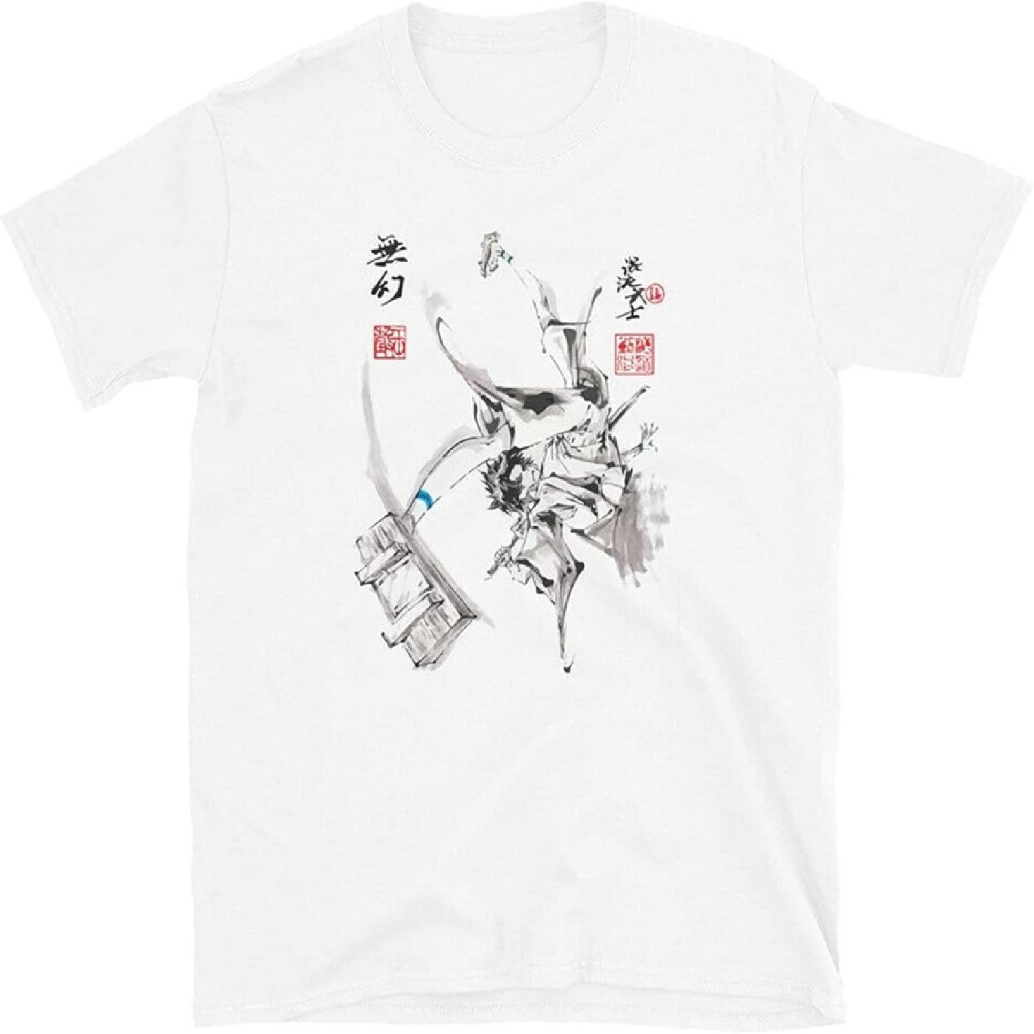 TAO JIN HUAN Самурай Чамплу Муген Футболка Белый XS S белый