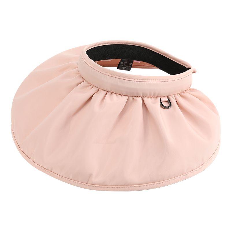 

Fashion Women s Face Covering Summer Internet Hot Casual Topless Hat A- pink All yards