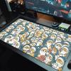 Mofusand Mauspads Großes Gaming Tischkissen Rutschfestes Laptop Tablet Großes Mauspads XXL Matte Mini PC Spielmatte Mit Verriegeltem Rand_xia
