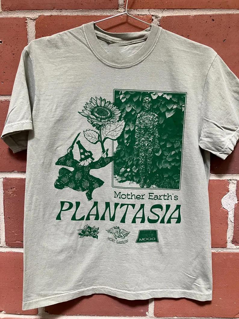 Mother Earth s Plantasia Shirt Cotton Unisex T-Shirt L
