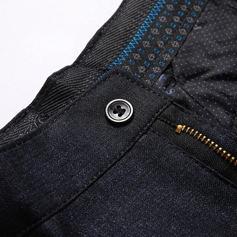 LAOYECHE Men's Straight-Leg Business Casual Pants