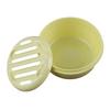 Portable Round Soap Dishes Container Leakproof Plastic Drain Soap Holder with Lid for Outdoor Hiking Camping Gym Travel