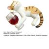 Cute Drinking Cat Figurine Kitten Holding Wine Glass Statue Resin Lying Kitty Ornament for Garden Planter Balcony Indoor Outdoor Shelf Decor