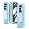 Samsung Z Fold7/6/5 Phone Case - Full Coverage Leather Film for Flat Hinge and Screen Protection