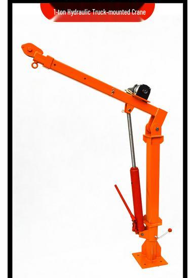 12/24V 1-Ton Vehicle-Mounted Electric Hoist Crane