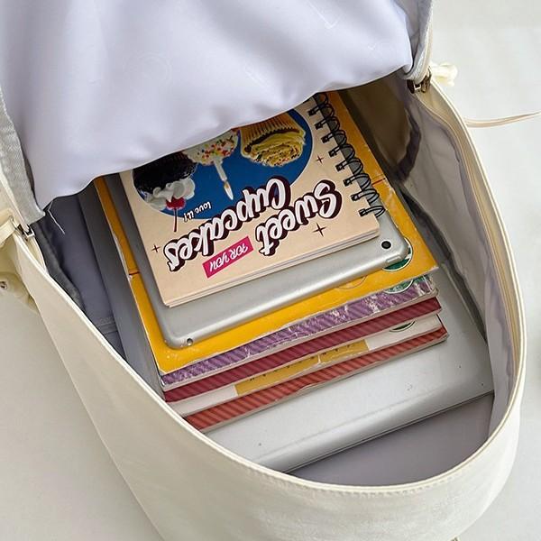 Schoolbag new high-value Japanese ins fresh and sweet candy-colored backpack, lightweight and large-capacity backpack for junior and senior high